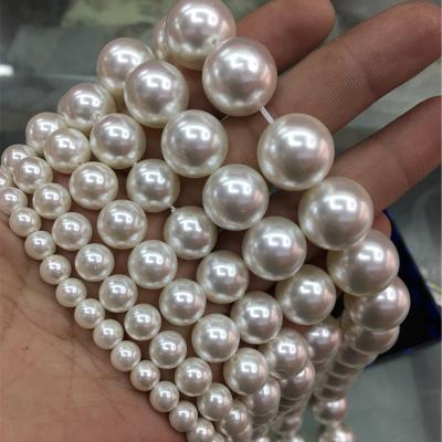 China DIY Jewelry Accessory 2~20mm Factory Direct Sale Natural Handmade Ocean Shell Beads Beaded Accessories (Pearl Plated Color) DIY Loose Beads White Sea for sale