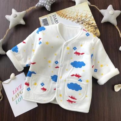 China New fashion children's cotton cardigan children's casual spring jacket breathable cartoon baby children's tops baby jacket for sale