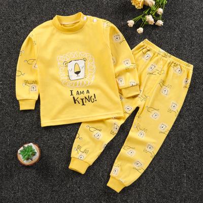 China 2022 Breathable Wholesale Multicolor Boy Suits Spring And Autumn New Children'S Cotton Long Underwear Suits for sale