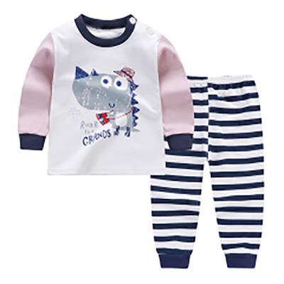 China 2022 Fashion Breathable Casual Wholesale Multicolor Combed Cotton Children's Clothing Set Soft Touch Kids Boy Set for sale