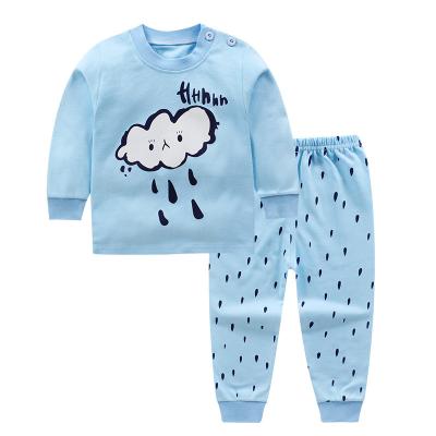 China 2022 Fashion Breathable Casual Wholesale Multicolor Combed Cotton Children's Clothing Set Soft Touch Kids Boy Set for sale