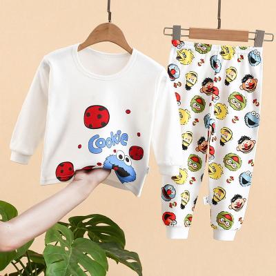 China 2022 Wholesale Multicolor Matching Set Combed Cotton Casual Fashion Breathable Soft Touch Boys Clothing Set for sale