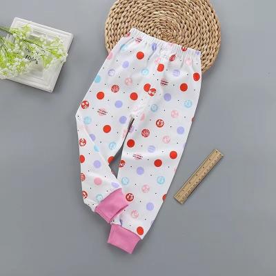 China Manufacturers hot sale children's cotton johns boys and girls underwear breathable simple warm leggings autumn and winter long for sale