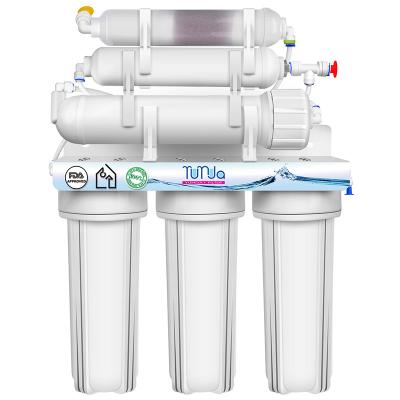 China Eco-friendly China RO Reverse Osmosis System Water Filter Parts Home Water Purifier for sale