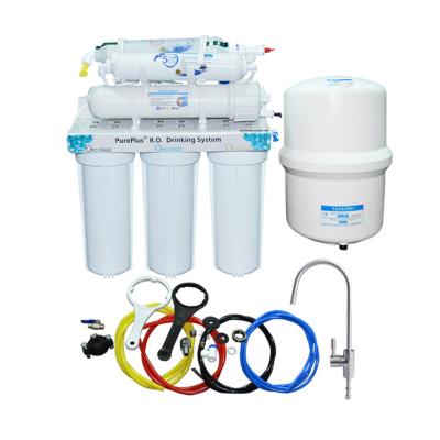 China Quick 18 Manual YUNDA / Household Reverse Osmosis Water Filtration System Water Filter System China FO White Home Fit OEM 220 for sale