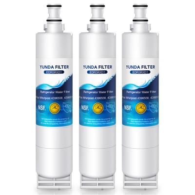 China Household Home NSF Certified Material Filter Compatible For 4396508,4396510,EDR5RXD1,NLC240V,PNL240V,4396508p Refrigerator Water Filter for sale