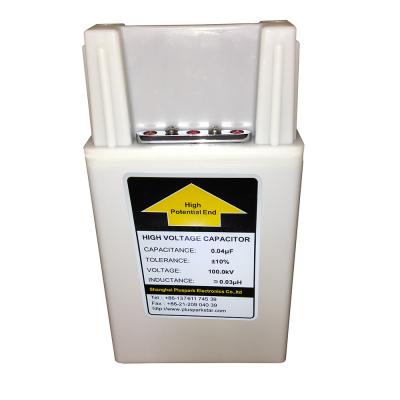 China Pulse Power Supply Capacitor 0.04uF 100kV for sale