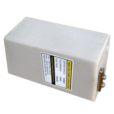 China Fast capacitor 80nF 100kV, 0.08uF/100000VDC, high voltage pulse power supply pulse capacitor 35478 for sale