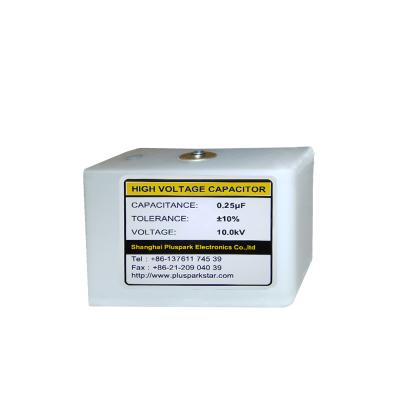 China General Purpose Capacitor 10kV 250nF, Pulse HV Discharge for sale