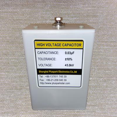 China General Purpose Capacitor 0.03uF 45kV, 30nF, High Voltage Pulse Discharge Capacitor 31507 for sale