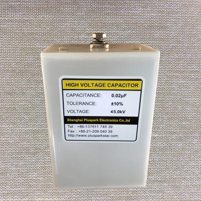 China General Purpose Capacitor 0.02uF 45kV, 20nF, High Voltage Pulse Discharge Capacitor 37093 for sale