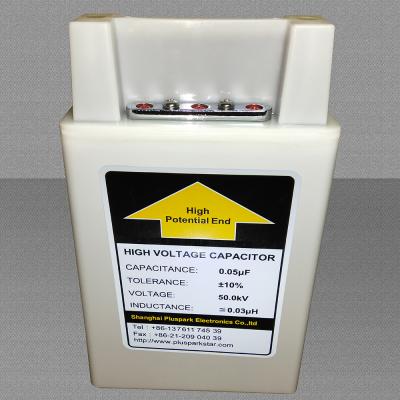 China Medical High Voltage Capacitor 50kV 0.05uF 1pps Pulse Kondensator, for sale