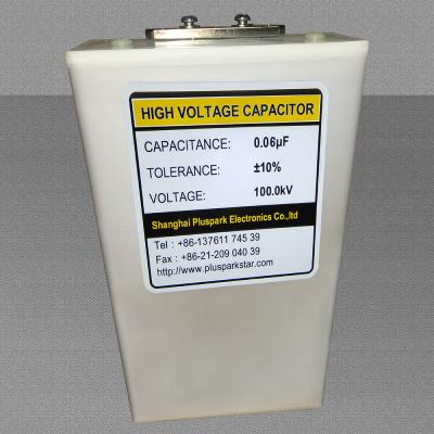 China 60nF 100kV General Purpose Capacitor , Impulse High Voltage Capacitor for sale