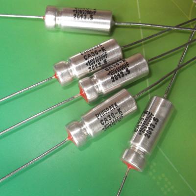 China 50V 3.3uF General Purpose Tantalum Capacitor, CA30 Axial 3.3uF 50V Tantalum Capacitor, Kondensator 3.3MFD for sale