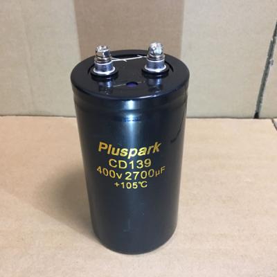 China General Purpose Capacitor 450V 2700uF, Screw Terminal Large Size Electrolytic Capacitor 2700MFD for sale