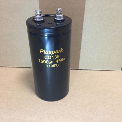 China General Purpose Capacitor 450V 4700uF, Screw Terminal Large Size Electrolytic Capacitor 4700MFD for sale