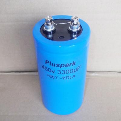 China 450V 3300uF General Purpose Capacitor, 3300MFD Electrolytic Capacitor, 3300uF Screw Terminal Capacitor for sale