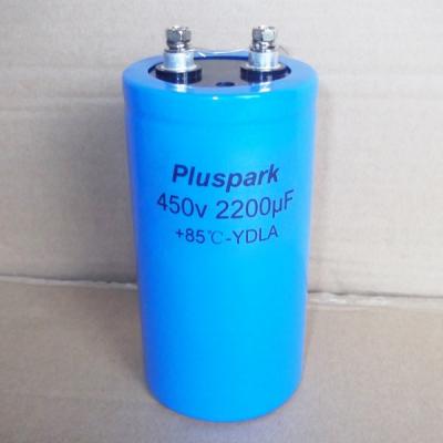 China 450V 2200uF General Purpose Capacitor, 2200MFD Electrolytic Capacitor, 2200uF Screw Terminal Capacitor for sale