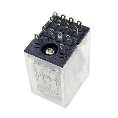 China LM4C-MY4 240VAC/28VDC Small Sealed Intermediate Relay 27.3*21*35mm Intermediate Relay for sale