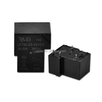 China Fashionable T73 Sealed 12v 20a 5 Pin Pcb Relay Socket 14f-2z-a1 for 100% Safety for sale