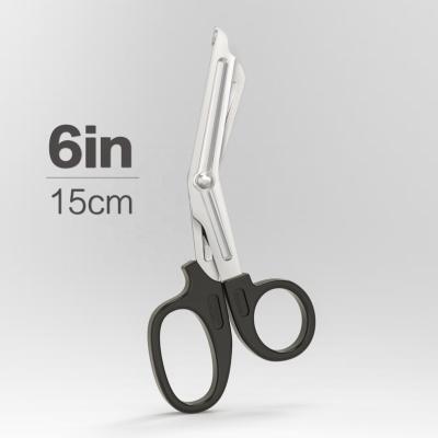 China EMT & FIRST AID 6 Inch Bandage Scissors, SGS-PASS, EMT and Trauma Shears, Premium Stainless Steel First Aid Scissors (Customization) for sale