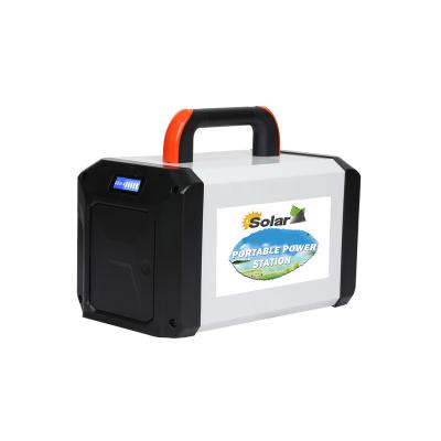 China Type C Small Size Solar Power Bank 500W Portable Solar Power Station Products For Solar On Grid for sale