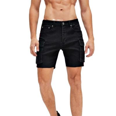 China SKYKINGDOM jeans shorts gz longchan QUICK DRY multi-pocket high wasted biker shorts summer mesh biker shorts for sale