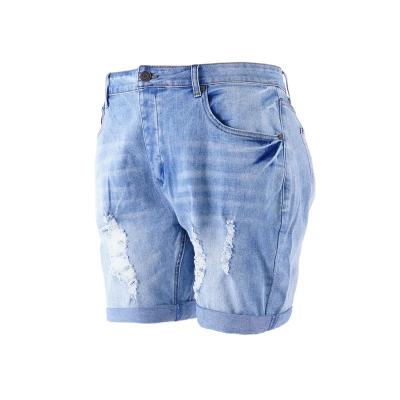 China SKYKINGDOM QUICK DRY in loose shorts blue mens running jeans shorts low price jeans plus size lattice shorts for sale