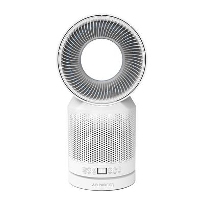 China Humidify Free Sample New Smart Touch Office Home Remote Control Filter Bladeless Air Purifier Fan for sale