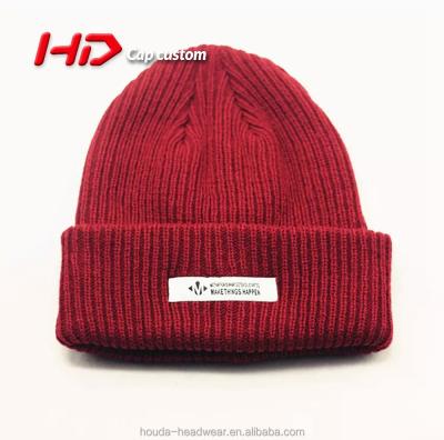 China Fashion Beanie Hat Sport Knitted Hat COMMON Hot Selling Custom Own Logo for sale