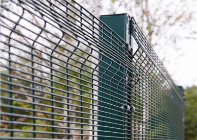 China PVC Coated 358 Security Fence Anti Climb Netting 2.4m 2.7m Height For Airport for sale