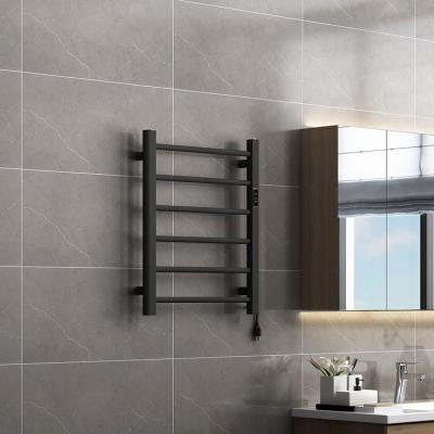 China AVONFLOW Heater Bathroom Heated Towel Warmers With Timer Plug In Heated Towel Holder for sale