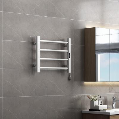 China AVONFLOW Heater ETL Certified Towel Warmer with Timer Bathroom Wall Mounted Heated Towel Rack for sale