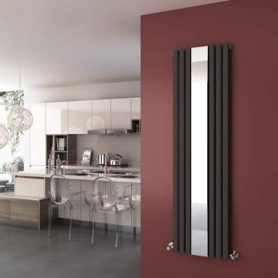 China Durable Hot Sale MR Pattern Powder Coated Mirror Vertical Design AVONFLOW Radiator for sale