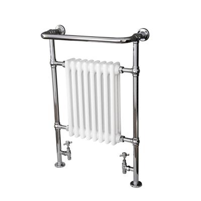 China AVONFLOW Heater Traditional Towel Warmer Chrome Wall Mounted Bath Towel Warmer for sale