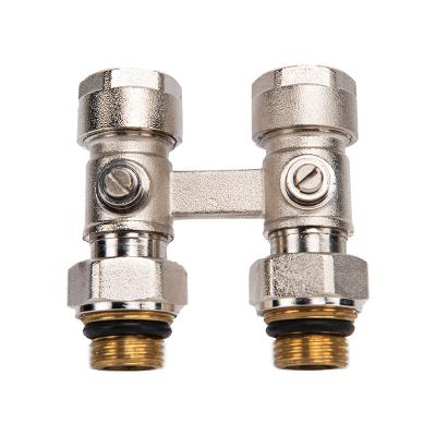 China AVONFLOW General Brass Manual Radiator Valve Cut Valves H Type Valves For Radiator for sale