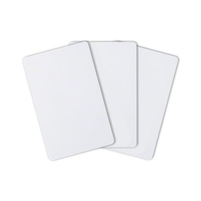 China Waterproof / Waterproof Rfid Card Customized Blank White RFID NFC Card 13.56mhz for sale