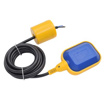 China Plastic 12V 24V 220V Plastic PVC Electrical Automatic Cable Float Sensor Switch Water Tank Liquid Level Controller Switch for sale