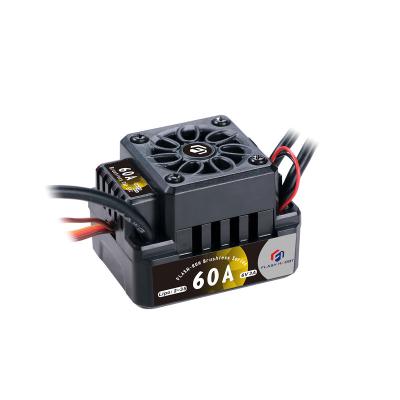 China Car FlashHobby Lightning Run 60A Brushless ESC For RC Car Buggy Truck With Programming for sale