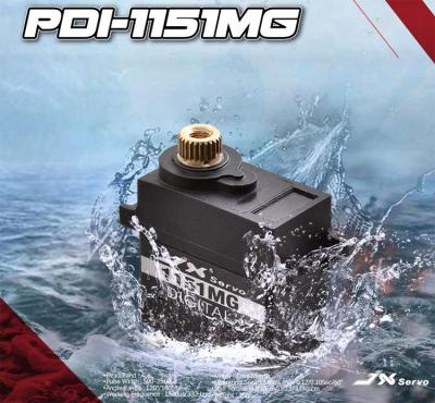 China Model JX PDI-1151MG 3.6KG Mini Coreless Waterproof 120 Degree Digital RC Servo for RC Models for sale