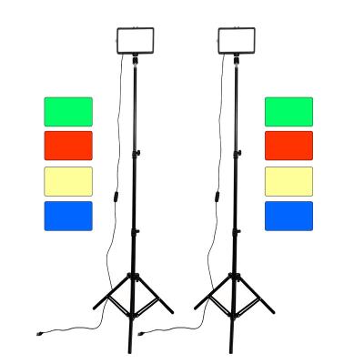 China PORTABLE 4pcs Color Replace Indicator Light Photography Fill Light for sale