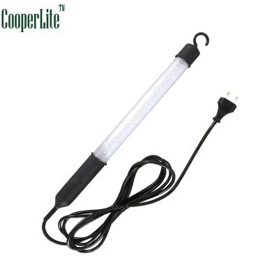 China Car Repaired 220v 8w Portable Hanging Car Inspection Fluorescent Tube Work Light for sale