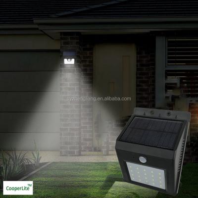 China Garden Park Street Pathway Square CooperLite 20LED Solar Wall Light for sale