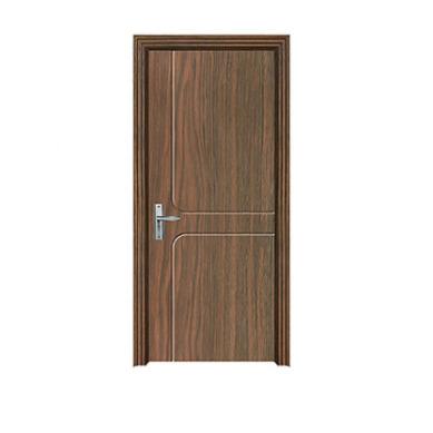 China Factory Direct Sale Chocolate Nepal Kuwait Knotty Pine Wooden Door Eco - Friendly Design for sale