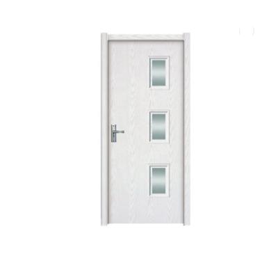 China Hot Sale White Cheap Eco-friendly Modern Style MDF Price Lists Turkey PVC Door Turkey Price List for sale