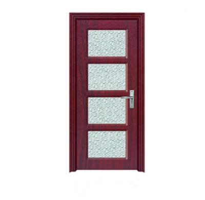 China High Features Eco-friendly Used Turkish Wooden Mobile Home Toilet Pvc Door For Sale for sale