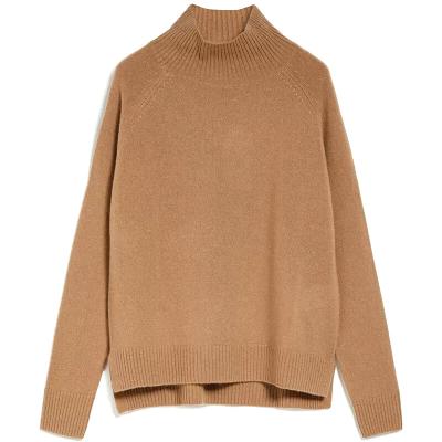 China Anti-wrinkle Women's sweater for Autumn/Winter 2022 Loose cashmere turtleneck knit sweater for sale