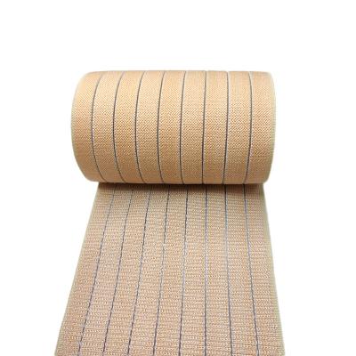 China Elastic manufacturers selling 120MM wide fish shredded elastic band, suitable for medical belts for sale