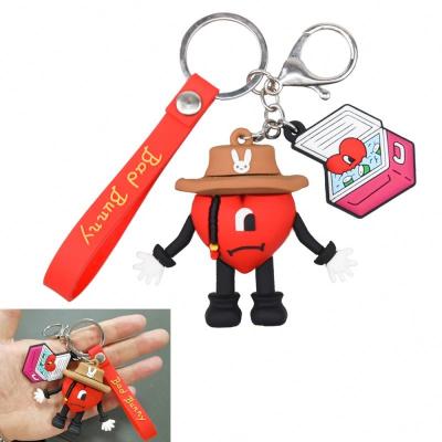 China Big stock maker souvenir silicon 3d 2d wholesale cheap designer 2d mini soft rubber keychain shoes keychain shoes sneaker key chain pvc for sale