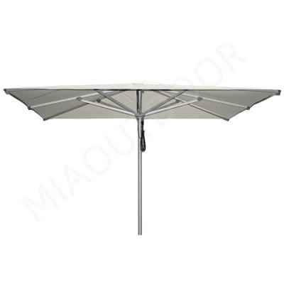 China Commercial Modern Patio Umbrella Square Pool Resort Umbrella 3x3m for sale